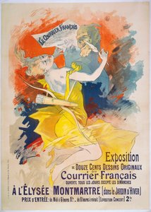 Ausstellung Le Courrier Francais, ca. 1895