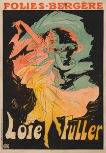 Loie Fuller von Jules Cheret