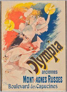 Olympia Montagne Russes von Jules Cheret