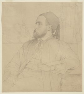 Porträt von Constant Moyaux, Architekt, 1865