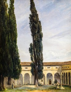 Innenraum des Kreuzgangs von Jules Coignet