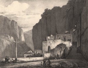 Ansicht von Amalfi, Kampanien von Jules Coignet