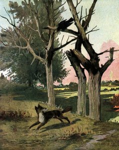 Die Fabel von La Fontaine: Der Rabe und der Fuchs von Jules David