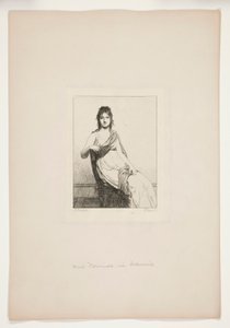 Mme Verninac, geb. Delacroix von Jules David