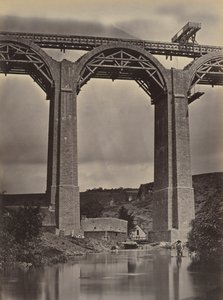 Pont-de-Buis, an der Doufine, Frankreich, ca. 1865