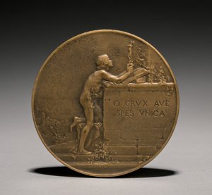 Medaille Rückseite, 1800er von Jules Dupré