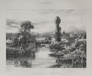 Ansicht in der Nähe von Alençon von Jules Dupré