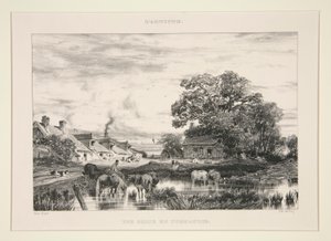 Vue Prise en Normandie; aus L von Jules Dupré