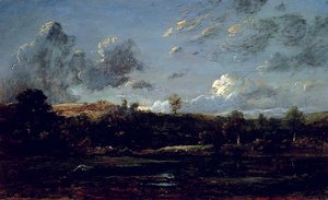 In den Landes, ca. 1841 von Jules Dupré