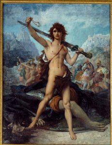 David triumphierend