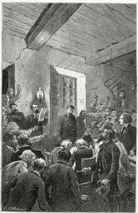 L’Espion Hubert - Illustration aus Choses vues, 19. Jahrhundert