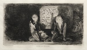 Elfenbein und Celadon, 1872 von Jules Ferdinand Jacquemart