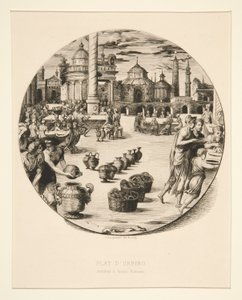 Ein Gericht von Jules Ferdinand Jacquemart