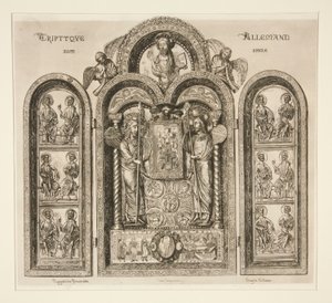 Deutsches Triptychon / 12. Jahrhundert