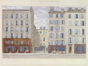 Nr. 20 bis Nr. 26 rue du Four, Paris, Frankreich, 1893