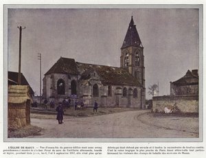 Die Kirche von Barcy von Jules Gervais Courtellemont