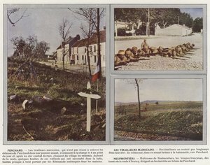 Penchard, Les Tirailleurs Marocains, Neufmontiers von Jules Gervais Courtellemont