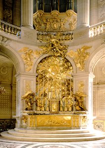 Der Altar in der Königlichen Kapelle
