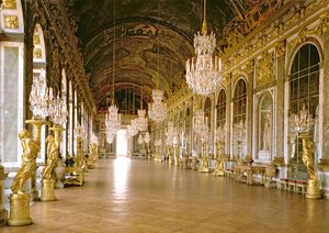 Die Galerie des Glaces (Spiegelsaal), 1678 von Jules Hardouin Mansart