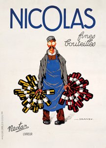 Nicolas, Nektar, ca. 1930 von Jules Isnard Dransy
