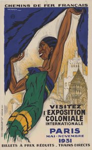 Die Pariser Kolonialausstellung Exposition coloniale internationale, 1931 von Jules Isnard Dransy