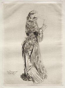 Eine Genueserin von Jules Jacquemart