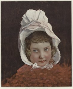 Skizze für ein Porträt eines Kindes von Jules Joseph Lefebvre