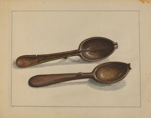 Esslöffel-Form, ca. 1936