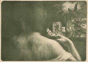 Das Haar von Jules Leon Flandrin