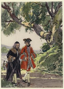 Illustration für die Memoiren von Casanova