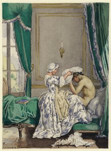 Illustration für die Memoiren von Casanova