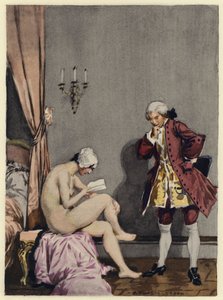 Illustration für die Memoiren von Casanova