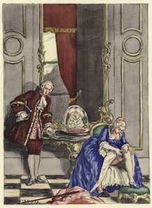 Illustration für die Memoiren von Casanova
