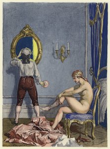 Illustration für die Memoiren von Casanova