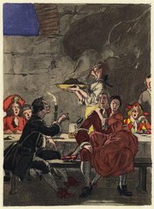 Illustration für die Memoiren von Casanova