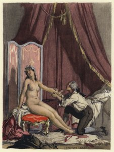 Illustration für die Memoiren von Casanova