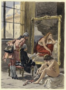 Illustration für die Memoiren von Casanova