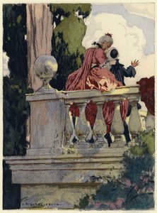 Illustration für die Memoiren von Casanova