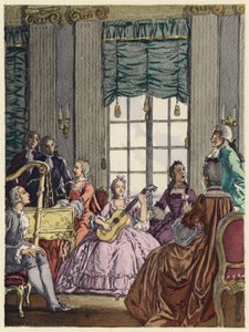 Illustration für die Memoiren von Casanova