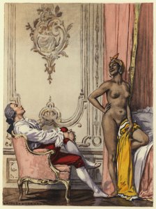Illustration für die Memoiren von Casanova