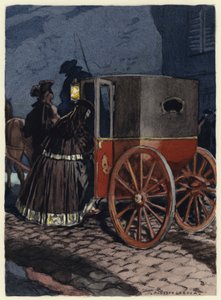 Illustration für die Memoiren von Casanova