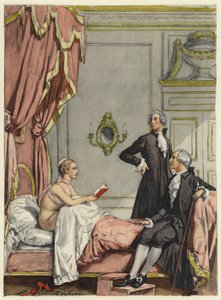 Illustration für die Memoiren von Casanova