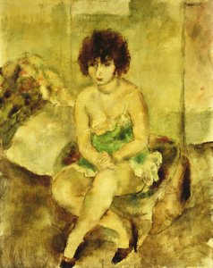 Porträt von Lucy Krohg, ca. 1925