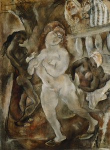 Susanna und die Ältesten, ca. 1921 von Jules Pascin