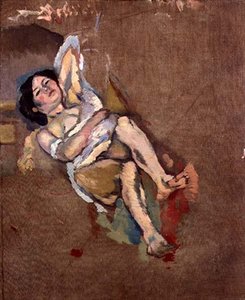 Die Frau aus Limousin von Jules Pascin