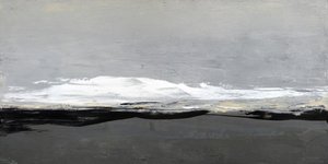 Stiller Horizont Über Einem Ruhigen Meer