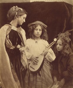 Eine Minnesängergruppe von Julia Margaret Cameron