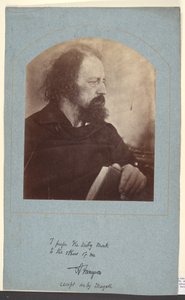 Alfred, Lord Tennyson von Julia Margaret Cameron