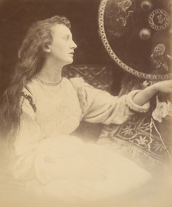 Elaine die Lilien-Magd von Astolat, 1874 von Julia Margaret Cameron