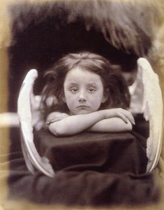 Ich warte (Rachel Gurney als Engel) von Julia Margaret Cameron